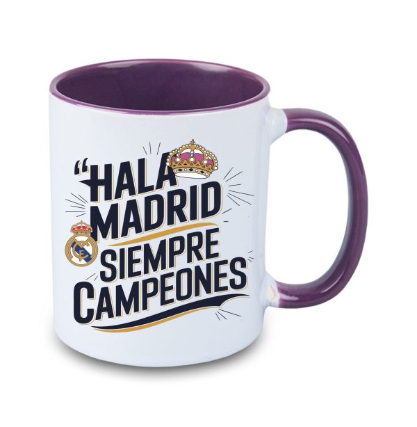 Real Madrid - Mindig Bajnok Bögre Színes Belsővel
