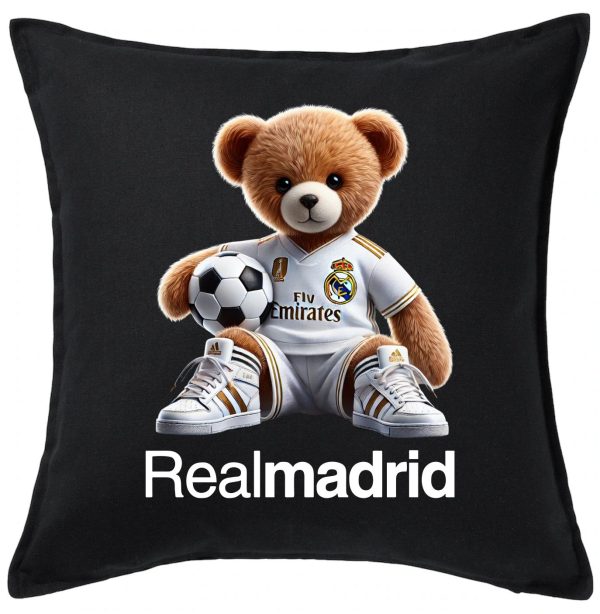 Real Madrid Szurkolói Pamut Párna - Bear